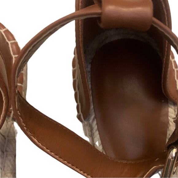 NWOT Denim Espadrilles Size 10 blue jean - Picture 2 of 8